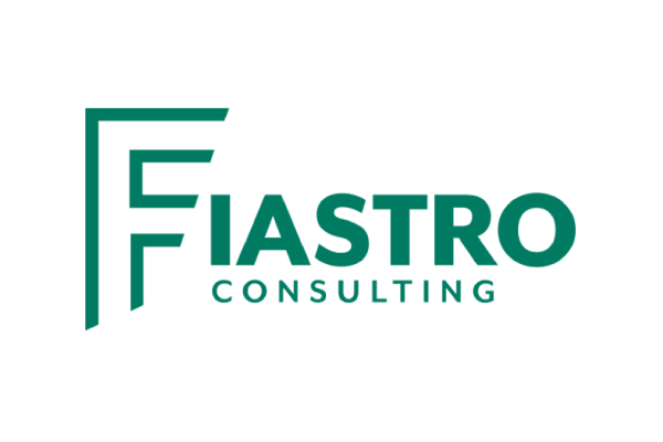 The image features a logo for FiastrO Consulting, which includes the word "FiastrO" in bold green letters, accompanied by the word "CONSULTING" in smaller text below it. The design incorporates a stylized letter "F" in the logo's left section. The background is white